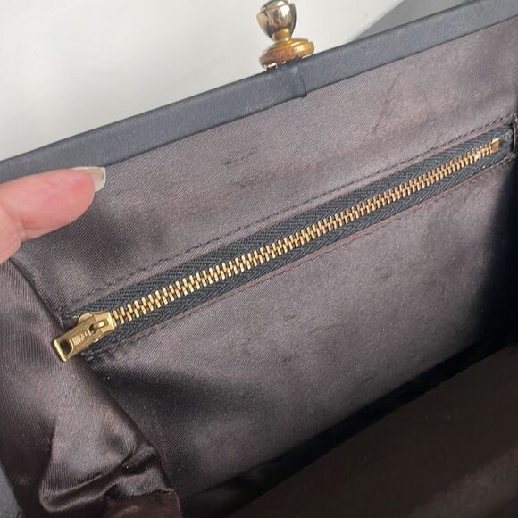 Vintage wallet evening bag clutch handbag purse TIGER - Picture 6 of 8